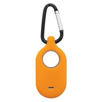 Funda de Silicona con Llavero para Samsung Galaxy SmartTag 2 - Naranja