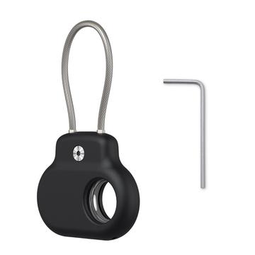 Funda de silicona con cable de acero inoxidable Samsung Galaxy SmartTag/SmartTag2