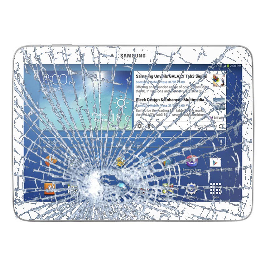 Samsung Galaxy Tab 3 10 1 P50 P5210 Reparacion De La Pantalla De Cristal Pantalla Tactil