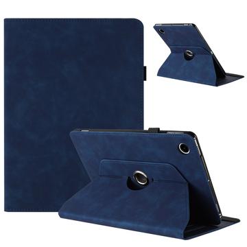 Samsung Galaxy Tab A11/A9 Funda inteligente giratoria 360 con ranuras para tarjetas - Azul oscuro