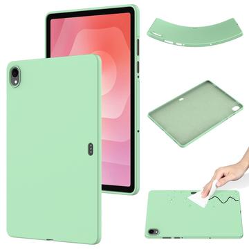 Funda de silicona líquida Samsung Galaxy Tab A11 - Verde