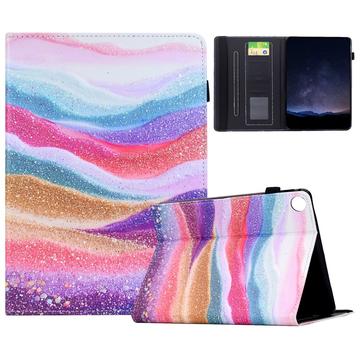 Funda Folio Inteligente Samsung Galaxy Tab A11/A9 - Arena arcoíris