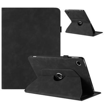 Samsung Galaxy Tab A11+/A9+ Funda inteligente giratoria 360 con ranuras para tarjetas - Negro