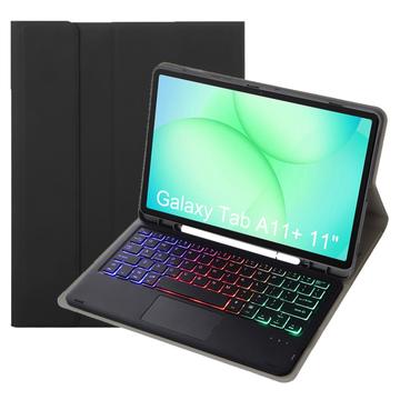 Funda con teclado Bluetooth Samsung Galaxy Tab A11+ - Negro