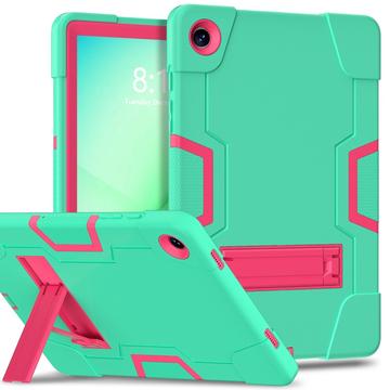 Samsung Galaxy Tab A11+ Funda Híbrida Estilo Robot con Kickstand