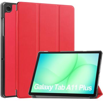 Funda Smart Folio Tri-Fold Series para Samsung Galaxy Tab A11+ - Roja