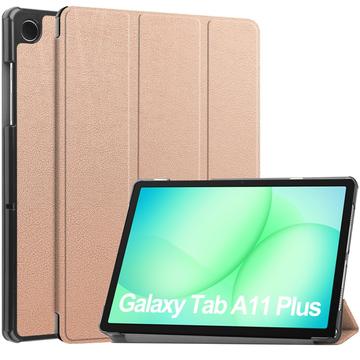 Funda Smart Folio Tri-Fold Series para Samsung Galaxy Tab A11+ - Oro rosa