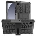 Antideslizante Funda Híbrida con Soporte para Samsung Galaxy Tab A9 - Negro