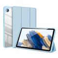 Funda Inteligente de Tres Pliegues Dux Ducis Toby para Samsung Galaxy Tab A9 - Azul Bebé