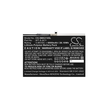 Batería Compatible para Samsung Galaxy Tab A9+