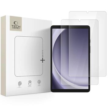 Protector de pantalla de vidrio templado Samsung Galaxy Tab A9/A11 Tech-Protect Glass Fit+ - 2 uds. - Claro