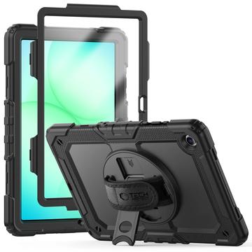 Funda híbrida Tech-Protect Solid360 con correa para Samsung Galaxy Tab A9+/A11+ - Negro