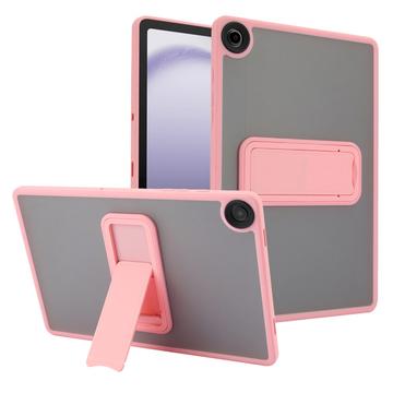 Samsung Galaxy Tab A9+ Funda híbrida antichoque con soporte - Rosa