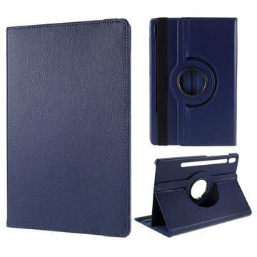 Funda Folio Giratoria 360 para Samsung Galaxy Tab S10 FE+ - Azul Oscuro