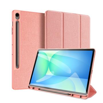 Funda tipo Folio Inteligente Dux Ducis Domo para Samsung Galaxy Tab S10 FE+ - Rosa