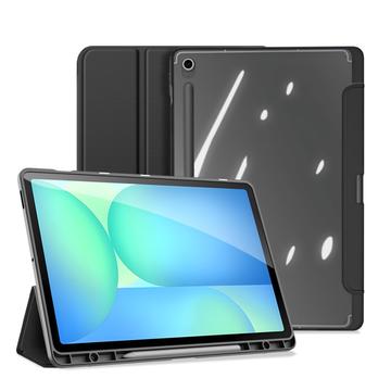 Funda Inteligente de Tres Pliegues Dux Ducis Toby para Samsung Galaxy Tab S10 FE+ - Negro