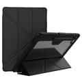 Funda Folio Inteligente Nillkin Bumper para Samsung Galaxy Tab S10 FE+ - Negro / Transparente