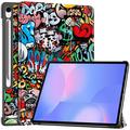 Funda Smart Folio Tri-Fold Series para Samsung Galaxy Tab S10 FE+ - Graffiti