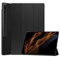 Funda Inteligente de Tres Pliegues para Samsung Galaxy Tab S10 Ultra - Negro