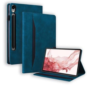 Funda Folio Samsung Galaxy Tab S11/S10 Lite/S10 FE/S9 FE/S9/S8/S7 Business Style - Azul