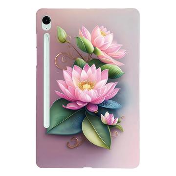 Carcasa de TPU Stylish Ultra Fina para Samsung Galaxy Tab S11 - Flor rosa