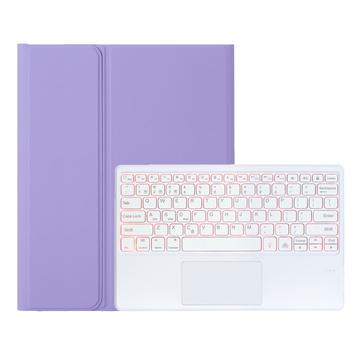 Funda con teclado Bluetooth y panel táctil Samsung Galaxy Tab S11 Ultra - Lila