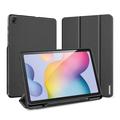 Funda tipo Folio Inteligente Dux Ducis Domo para Samsung Galaxy Tab S6 Lite/S6 Lite (2022) - Negro