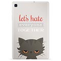 Funda de TPU para Samsung Galaxy Tab S6 Lite 2020/2022/2024 - Gato Enfadado