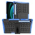 Antideslizante Funda Híbrida con Soporte para Samsung Galaxy Tab S10 FE/S9 FE - Azul / Negro