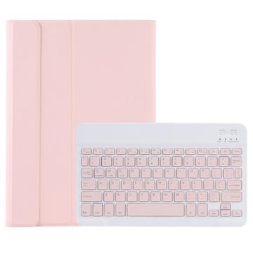 Funda con Teclado Bluetooth para Samsung Galaxy Tab S10 FE/S9 FE (Embalaje abierta - Excelente) - Rosa