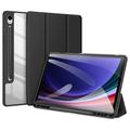 Funda Inteligente de Tres Pliegues Dux Ducis Toby para Samsung Galaxy Tab S10 FE/S9 FE - Negro