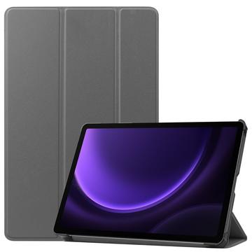 Funda Inteligente de Tres Pliegues para Samsung Galaxy Tab S10 FE/S9 FE - Gris