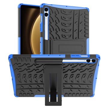 Antideslizante Funda Híbrida con Soporte para Samsung Galaxy Tab S9 FE+ - Azul / Negro