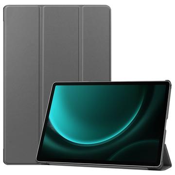 Funda Inteligente de Tres Pliegues para Samsung Galaxy Tab S9 FE+ - Gris