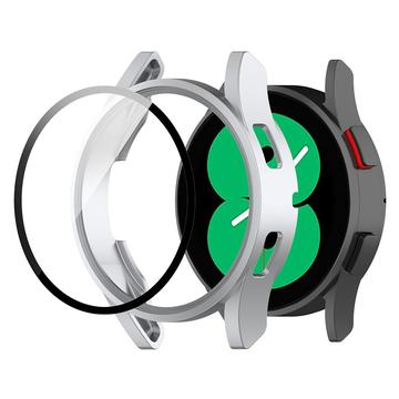 Carcasa de Plástico con Protector de Pantalla para Samsung Galaxy Watch FE - 40mm - Plateado