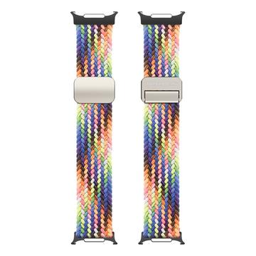 Correa trenzada de nailon Samsung Galaxy Watch Ultra Dux Ducis Mixture Pro - 47 mm - Arco iris