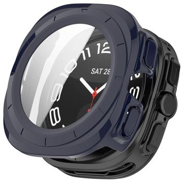 Carcasa de Plástico con Protector de Pantalla para Samsung Galaxy Watch Ultra - 47mm - Azul Oscuro