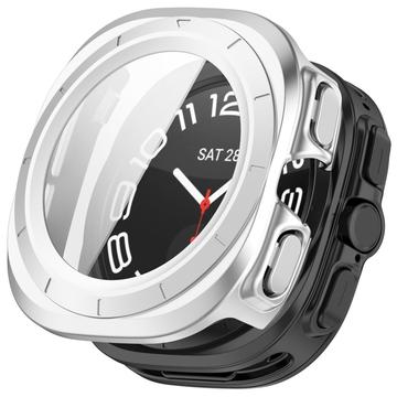 Carcasa de Plástico con Protector de Pantalla para Samsung Galaxy Watch Ultra - 47mm - Plateado
