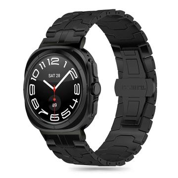 Correa de línea Tech-Protect de acero inoxidable para Samsung Galaxy Watch Ultra - 47mm - Negro