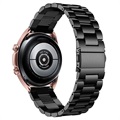 Corea de Acero Inoxidable para Samsung Galaxy Watch Active - Negro