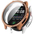Carcasa Decorativa con Diamantes con Protector de Pantalla para Samsung Galaxy Watch7 - 40mm