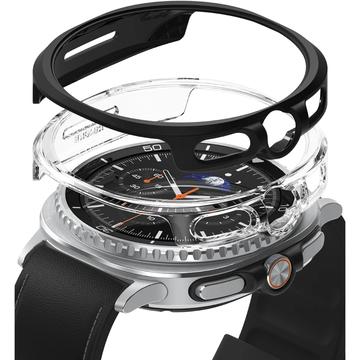 Carcasa Ringke Slim para Samsung Galaxy Watch8 Classic - 46mm - 2 Piezas - Claro & Negro
