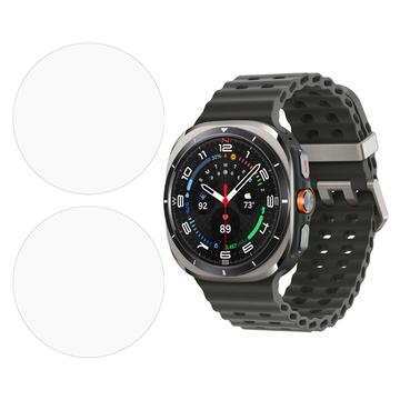 Protector de Pantalla de Cristal Templado para Samsung Galaxy Watch8 Classic - 2 piezas - 47mm - Claro