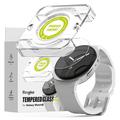 Protector de pantalla de cristal templado Ringke Easy Slide para Samsung Galaxy Watch8 - 44mm - 2 uds.