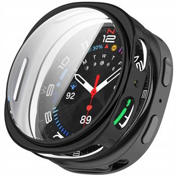 Funda Tech-Protect Defense360 para Samsung Galaxy Watch8 con protector de pantalla - 44mm - Negro