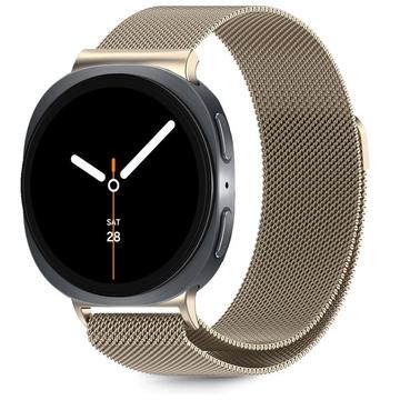 Correa Tech-Protect Milanese para Samsung Galaxy Watch8/Watch8 Classic - 40/44/46mm - Luz de estrellas