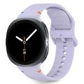 Correa de silicona Tech-Protect para Samsung Galaxy Watch8/Watch8 Classic - 40mm/44mm/46mm - Púrpura elegante