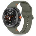 Correa de silicona Tech-Protect para Samsung Galaxy Watch8/Watch8 Classic - 40mm/44mm/46mm - Verde militar