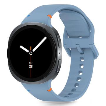 Correa de silicona Tech-Protect para Samsung Galaxy Watch8/Watch8 Classic - 40mm/44mm/46mm - Azul Bebé