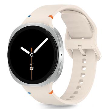 Correa de silicona Tech-Protect para Samsung Galaxy Watch8/Watch8 Classic - 40mm/44mm/46mm - Luz de las estrellas
